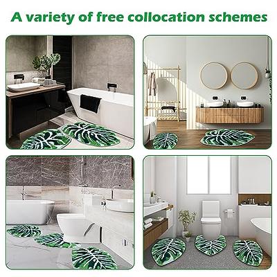 3pcs/set Thick Sponge Foam Bathroom Rug With Extra Large Size And Non-slip  Bottom, Soft And Absorbent Bath Mat For Bathroom, Kitchen, Bedroom, Machine  Washable