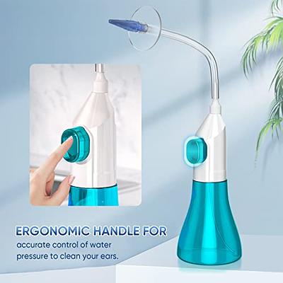 Tilcare Ear Wax Removal Tool, Ear Irrigation Flushing System for Adults &  Kids - Perfect Ear Cleaning Kit - Includes Basin, Syringe, Curette Kit,  Towel and 30 Disposable Tips 