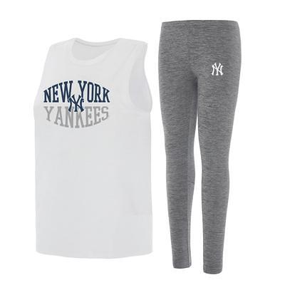 Women's Concepts Sport White New York Yankees Reel Pinstripe Tank Top &  Shorts Sleep Set - Yahoo Shopping