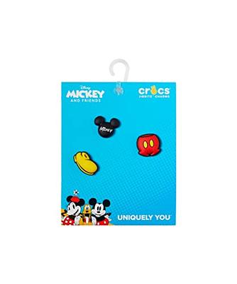  Crocs Jibbitz 3-Pack Disney Shoe Charms  for Crocs, Mickey  Mouse, Small : Clothing, Shoes & Jewelry