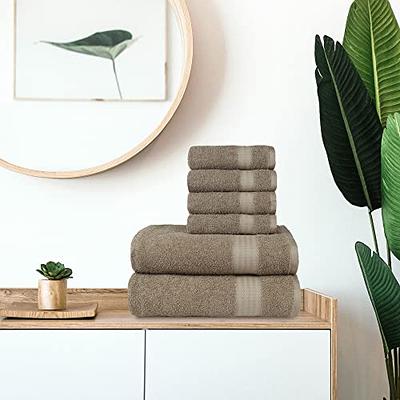 LANE LINEN 18 Piece Towel Set - 100% Cotton Bath Towels Soft &  FluffyBathroom Zero Twist Shower Extra Absorbent for Bathroom 6 Hand Wash  Cloths Chocolate - Yahoo Shopping