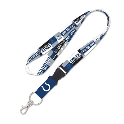 Indianapolis Colts RPET Sustainable Material Lanyard