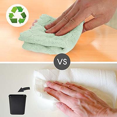 Cleaning Cloths Kitchen Towels Microfiber Washcloths Lint Free