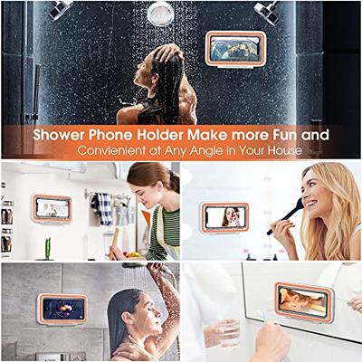 Lamicall Waterproof Shower Phone Holder for Bathroom Bathtub, Kitchen