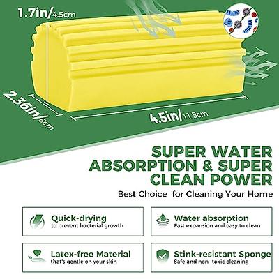 Damp Duster Clean Sponge, Damp Duster for Car and Home, Wet Sponge, Super  Absorbent, Soft and Easy to Clean, Duster for Cleaning Blinds, Glass