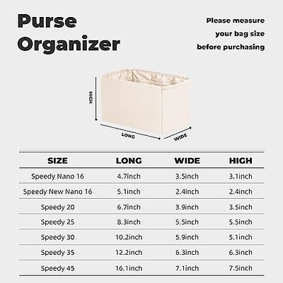 ZTUJO Purse Organizer Insert For Handbags, Silky Touching Bag Organizer  Insert With Bottle Holder, Perfect for Speedy, Neverfull, Tote,ONTHEGO,Artsy ,Handbag and More (Large, Silky Beige) - Yahoo Shopping