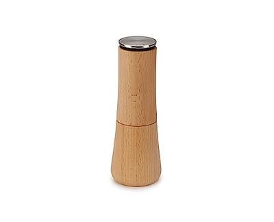 Acopa 8 Matte Brown Wooden Salt / Pepper Mill