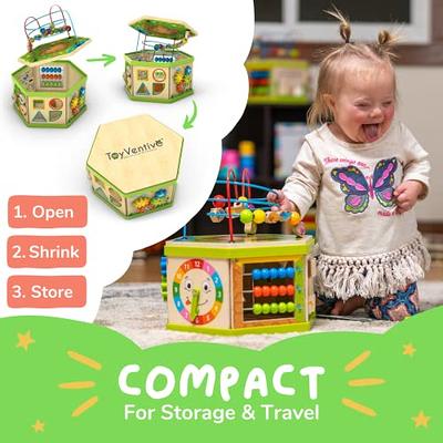 Children's Flash Card and Activity Book Storage