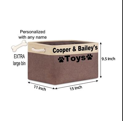 Customized Kids Toy Organizer - Personalized Foldable Pet Toy