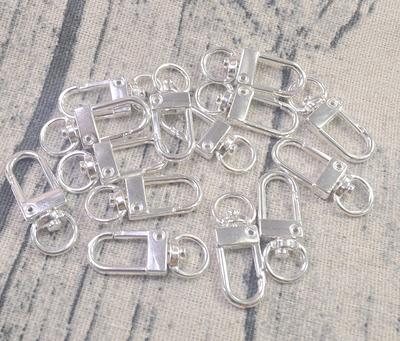 sprookber 100pcs Metal Lobster Claw Clasp with Key Ring for Crafts, Lanyard  Clips snap Hook, Swivel Clasps Clip (Claw Clasp 50pcs+Key Ring 50pcs) -  Yahoo Shopping