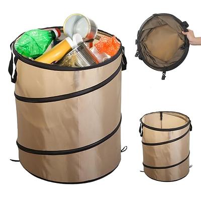 RXMORI 113L Collapsible Trash Can, 30 Gallon Recycling Large Leaf Garbage  Bag, Reusable Yard Waste Bags with Handles for Garden Home Camping - Yahoo  Shopping