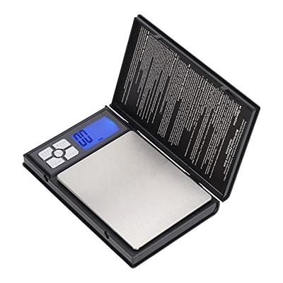 WOWOHE Food Travel Scale Portable Pocket Scale Gram Capacity 500g Degital  Kitchen Small Miniature Scale Lab Measuring Scale High Precision