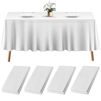 Bobetter 32x72 Inch Clear PVC Table Cover Protector Mat