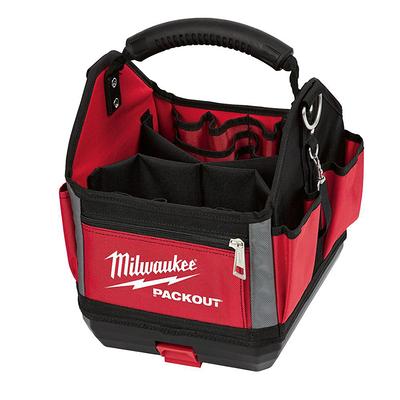 Milwaukee PACKOUT Garage Organizer Storage Organizer Impact-Resistant Poly  10 compartments Red - Ace Hardware