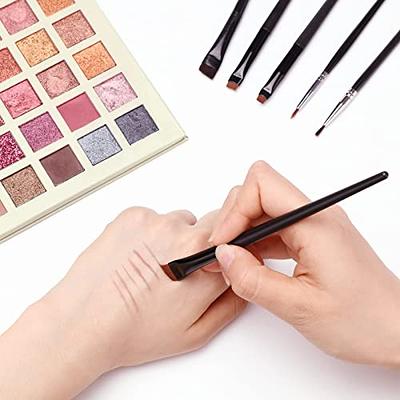 30 Pcs Eyeliner Brush Gel Liner Brush Set Angled Eyeliner Brush Fine Flat  Slanted Eye Brushes Define Eyebrow Brushes Thin Eye Liner Makeup Brushes  Eye