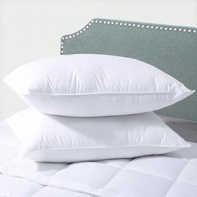 Bed Pillows Standard Size Set of 2, Medium Firm Down Alternative Pillow 2  Pack, Pillow for Side and Back Sleeper, Soft Hotel Collection Gel Pillows  for Sleeping(20x26) - Yahoo Shopping