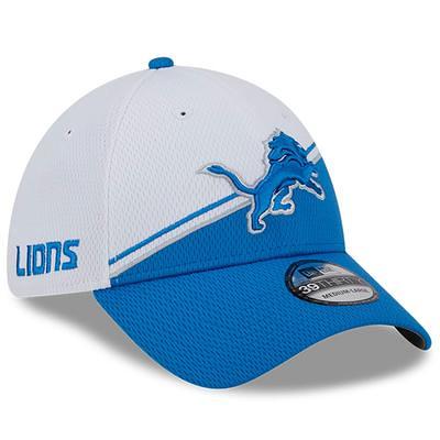 Men's New Era Blue Detroit Lions Classic Trucker 9FIFTY Snapback Hat