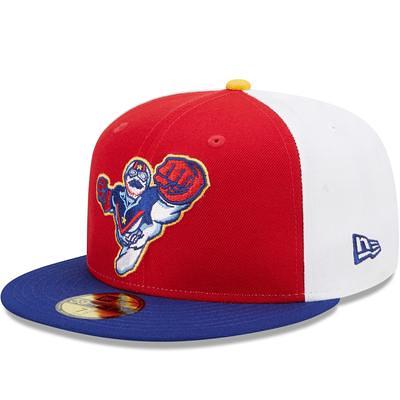 Amarillo Sod Poodles New Era Marvel x Minor League 59FIFTY Fitted Hat -  Blue/Red