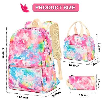 Tie Dye Lunch Box, Pink - Soft-Sided, Insulated, Gives Back to a