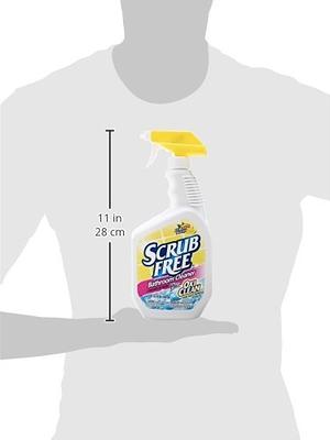 Scrub Free Total Bathroom Cleaner with OxiClean, Lemon Scent, 32 fl oz