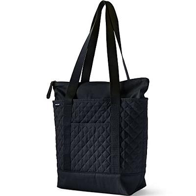 Lands' End Open Top Canvas Tote Bag, Size: Large, Blue - Yahoo Shopping