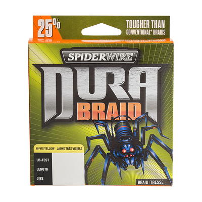 SpiderWire 40lb DuraBraid, 300yd, Hi-Vis Yellow Fishing Line - Yahoo  Shopping