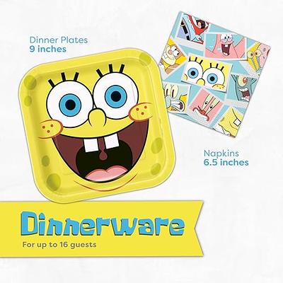 Spongebob Party Supplies Set, Serves 16 Guests