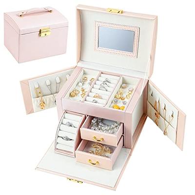 QBestry Jewelry Boxes for Women Green Large Jewelry Box Organizer for Women  Earring Jewelry Box for Necklaces and Rings Jewelry Holder Organizer Box  Jewelry Box Earring Organizer Jewelry Storage Box - Yahoo