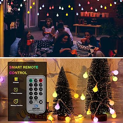 8 Modes 100 Led Fairy String Lights with Remote Control