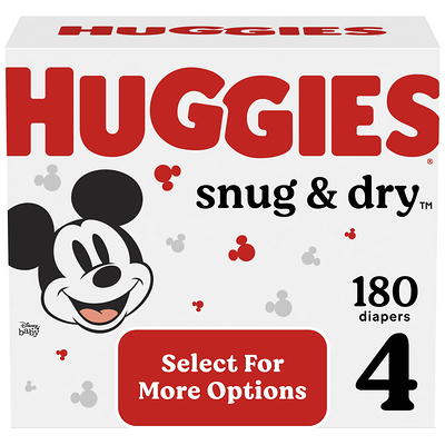 HUGGIES DIAPERS HUGE PACK Size 4 (148 CT) –