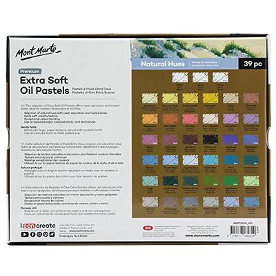 MONT MARTE Extra Soft Oil Pastels Natural Hues Premium 39pc, Assorted  Natural Oil Pastel Colors, Vibrant, Buttery, Versatile Art Pastels for  Blending, layering & Shading, Coloring and Sketching - Yahoo Shopping