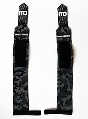 Wrist Support Straps - Deadlift Straps in Black - NC Fitness