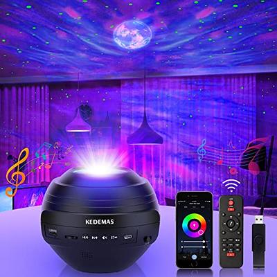 Star Projector Galaxy Light - Galaxy Projector Night Light Projector,  Starry Night Light Projector for Kids, in Bluetooth/Music Speaker/Timer,  Ideal