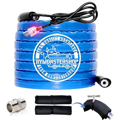 Camco 50-Foot Heated Water Hose for RV - Water Line Freeze