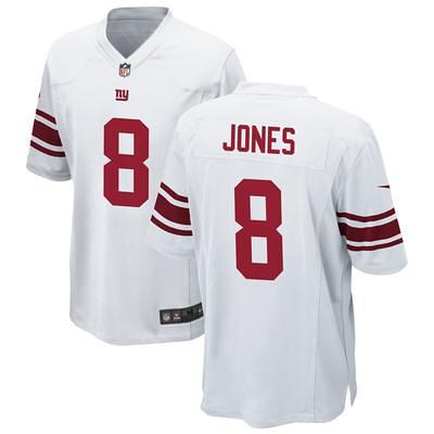 Men's Nike Daniel Jones White New York Giants Game Jersey