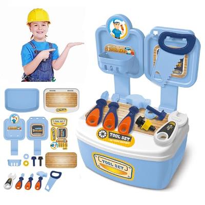  Toy Choi's Kids Workbench - STEM Toy Tool Set with Realistic  Tools and Electric Drill, 82pcs Pretend Play Toddler Tool Bench Kids Power  Tools Construction Toys Outdoor Gift for Boys Girls