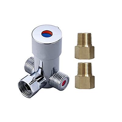 Hot & Cold Water Mixing Valve Temperature Control Mixer for Automatic  Sensor Faucet