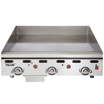 Wolf by Vulcan ASA36-24-LP Liquid Propane 36 Countertop Griddle with  Snap-Action Thermostatic Controls - 81,000 BTU