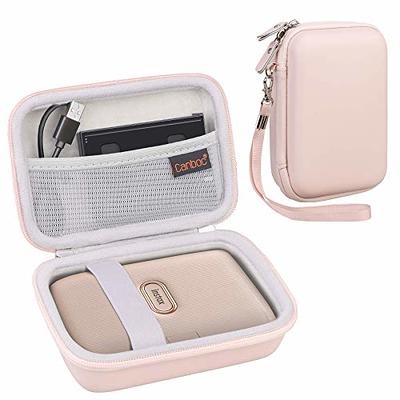 Canboc Hard Case for Fujifilm Instax Mini Link 2/ Instax Mini Link  Smartphone Printer/Fujifilm Instax Mini EVO Instant Camera, Mesh Pocket fit Instax  Mini Instant Film and Cable, Soft Pink - Yahoo