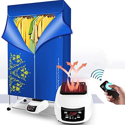  Portable Laundry Dryer with Easy Knob Control for 5