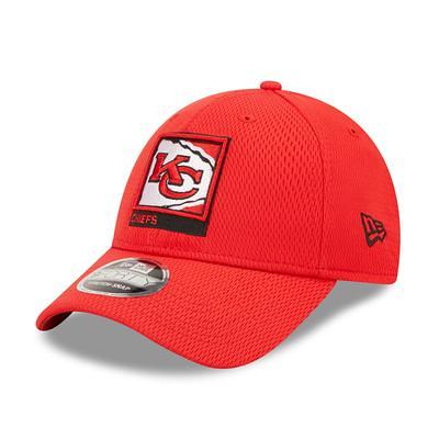 .com : New Era Men's Red Kansas City Chiefs Script Trucker 9FIFTY  Snapback Hat : Sports & Outdoors