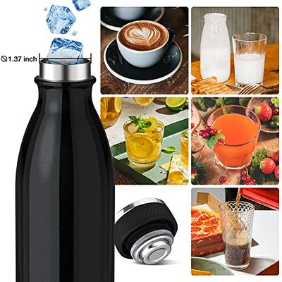 Watersy Insulated Water Bottle, Stainless Steel Sports Water Bottle, Keep  Cold For 24 Hours And Hot For 12 Hours, Water Bottle For School, Teacher  Appreciation Gifts - Temu