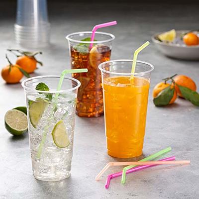 200 PCS Extended Straws Plastic,13 inch Straws,BPA-Free Drinking