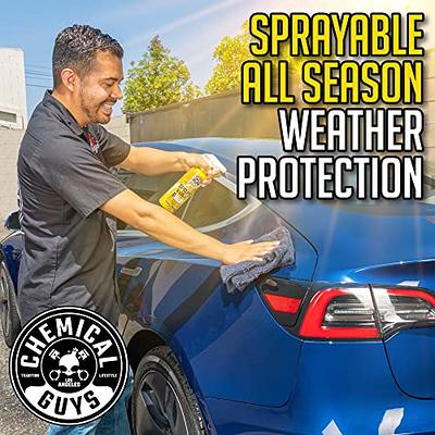  Chemical Guys Waterless Wash & Wax Bundle - Swift Wipe  Waterless Car Wash and Blazin' Banana Spray Wax (2 16 oz Bottles) :  Automotive