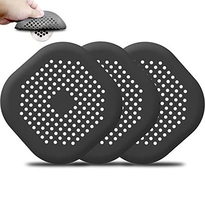 Hair Catcher Shower Drain Covers Protector Durable Silicone