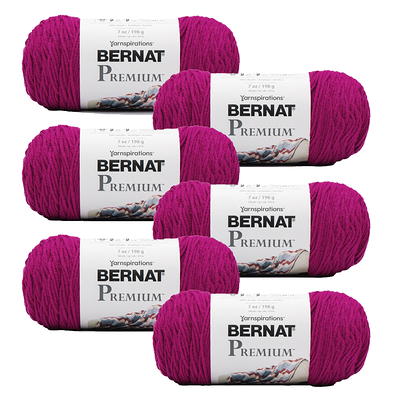 Bernat® Premium™ Yarn, Acrylic #4 Medium, 7oz/198g, 360 Yards, Acrylic #4  Medium Yarn