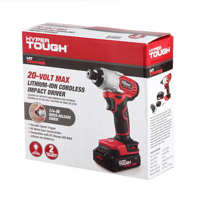 Black & Decker 20-Volt MAX Lithium-Ion 1/4 In. Hex Cordless Impact