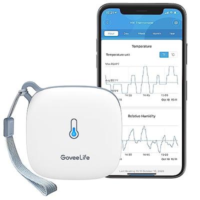  GoveeLife WiFi Meat Thermometer Digital, Smart Cooking