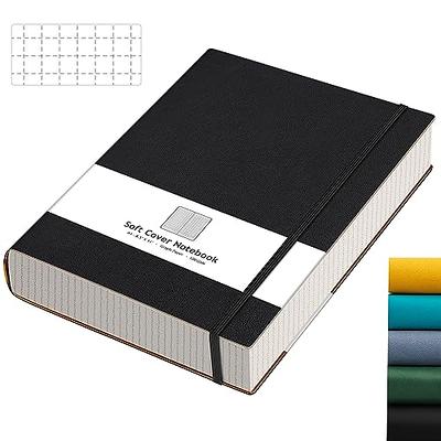 AHGXG Graph Paper Notebook - Grid Paper Notebook Large A4 8.5''×11'', 320  Pages Thick Journal, 100gsm Thick Graph Paper, Leather Softcover, Inner  Pocket - Black - Yahoo Shopping