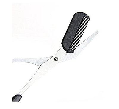 1PCS Black Professional Stainless Steel Eyebrow Grooming Shear Scissors  with Plastic Comb(Detachable) Eyebrow Eyelash Hair Removal Shaper Shaping  Tool Makeup Beauty Accessories for Men and Women - Yahoo Shopping